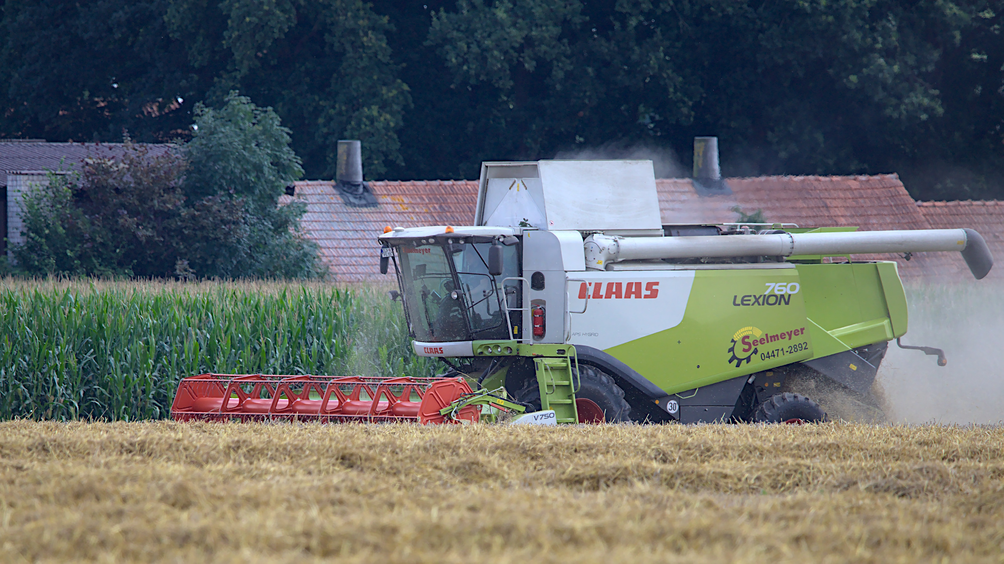 Mähdrescher (Claas)